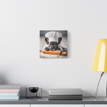 French Bulldog Kitchen Canvas