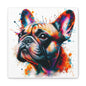 Artistic French Bulldog Canvas