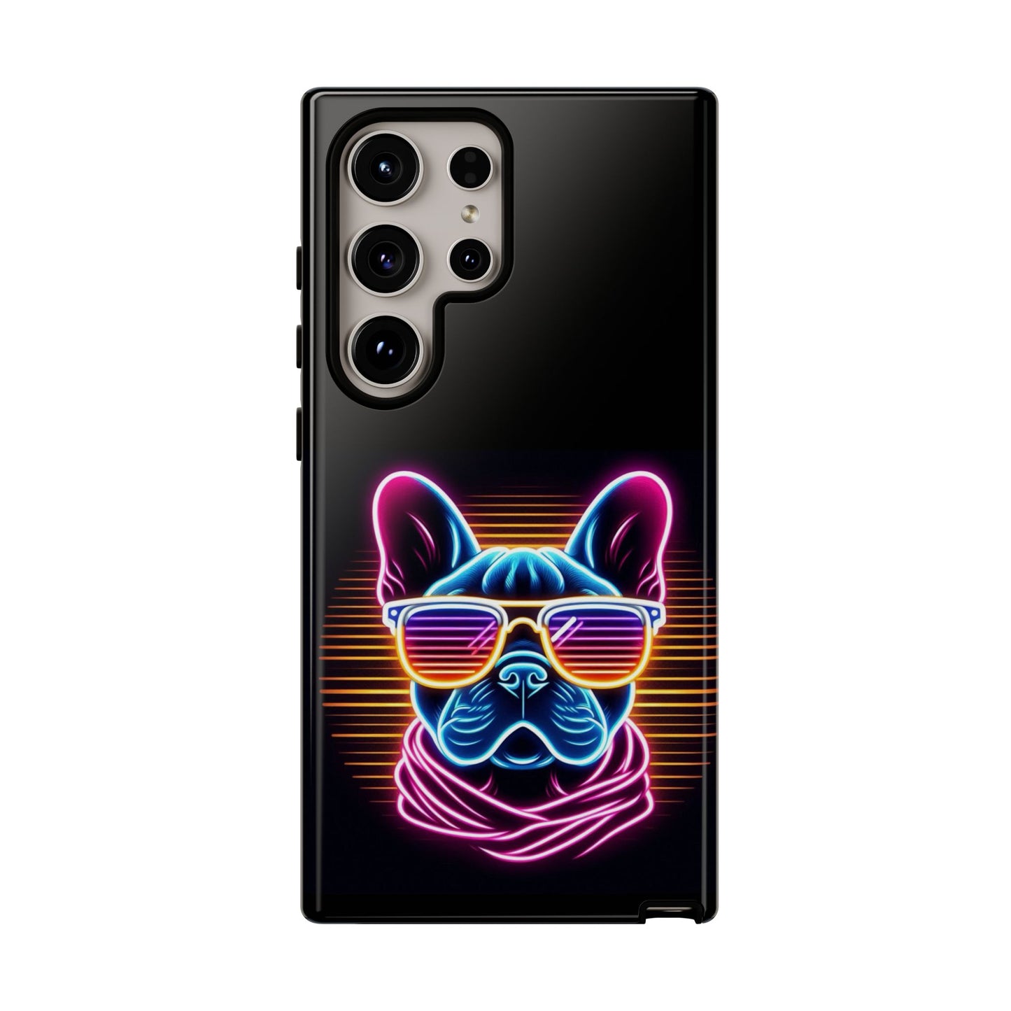 Neon French Bulldog Phone Case