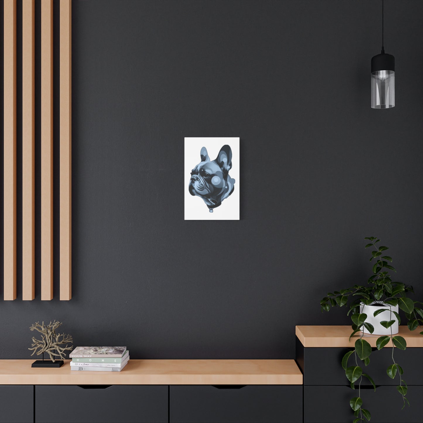 Artistic French Bulldog Canvas