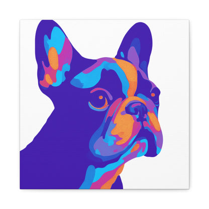 Artistic French Bulldog Canvas