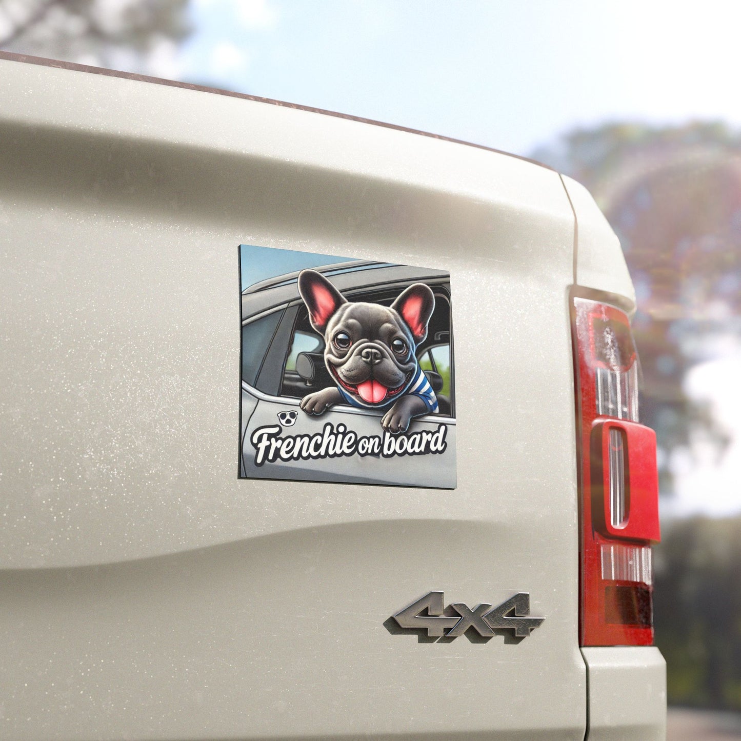 French Bulldog Car Magnet