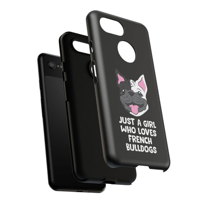 I Love My French Bulldog Phone Case