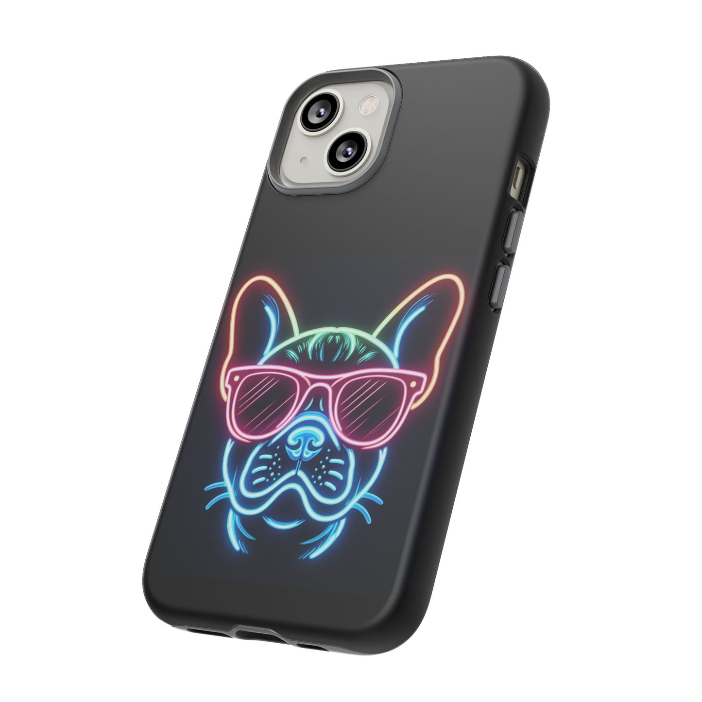 Neon French Bulldog Phone Case