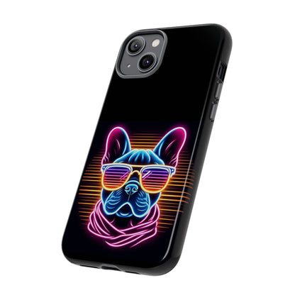 Neon French Bulldog Phone Case