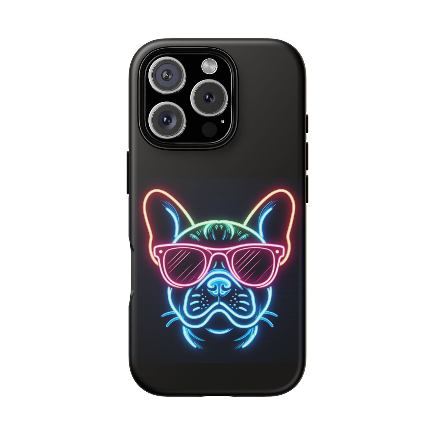 Neon French Bulldog Phone Case