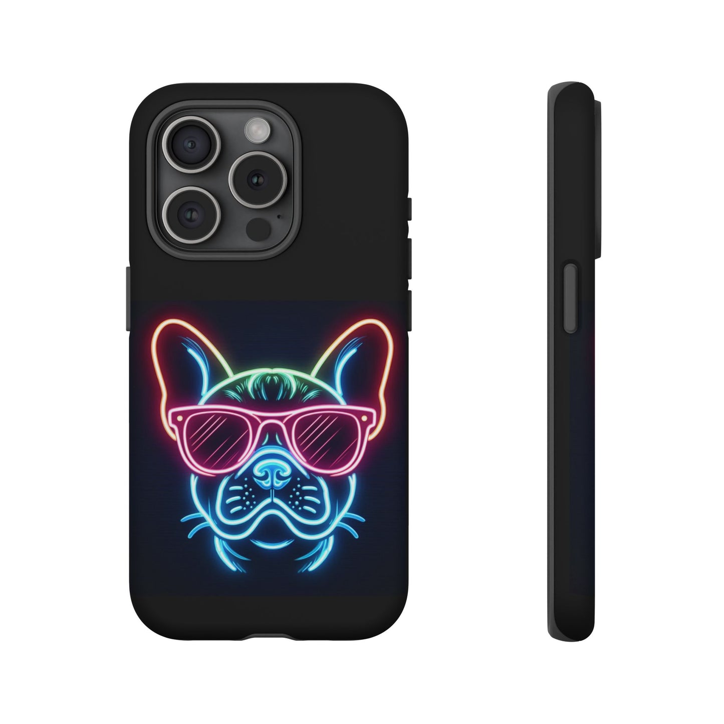 Neon French Bulldog Phone Case