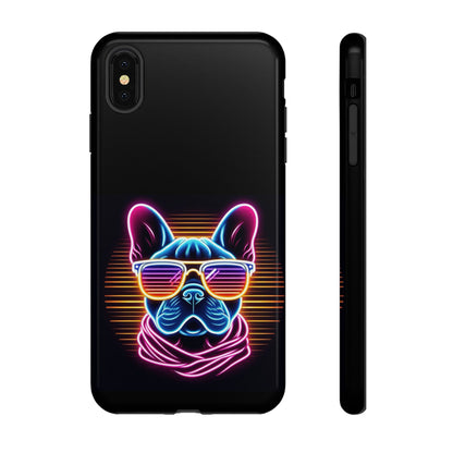 Neon French Bulldog Phone Case