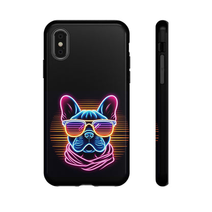 Neon French Bulldog Phone Case