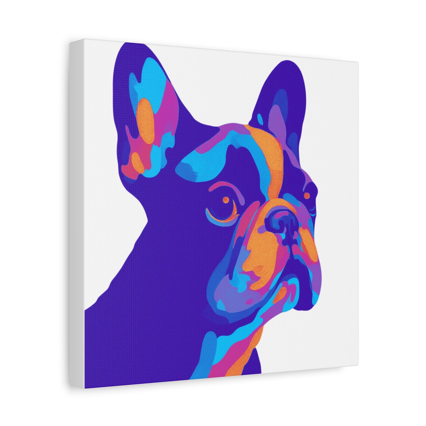 Artistic French Bulldog Canvas
