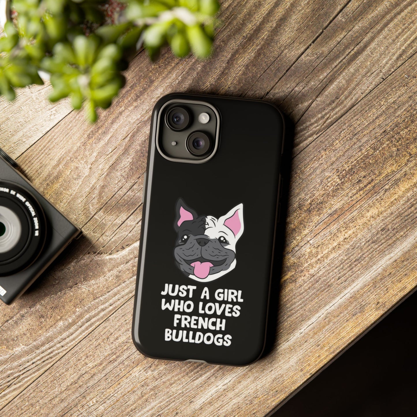 I Love My French Bulldog Phone Case