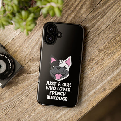 I Love My French Bulldog Phone Case