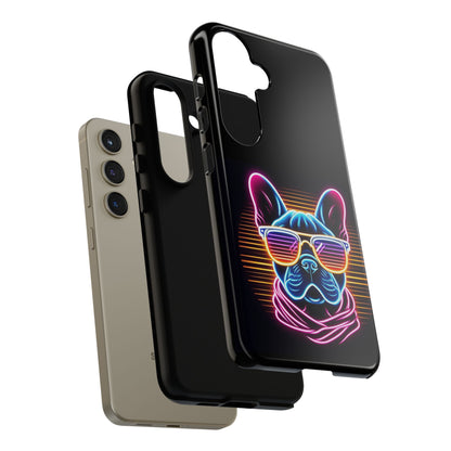 Neon French Bulldog Phone Case