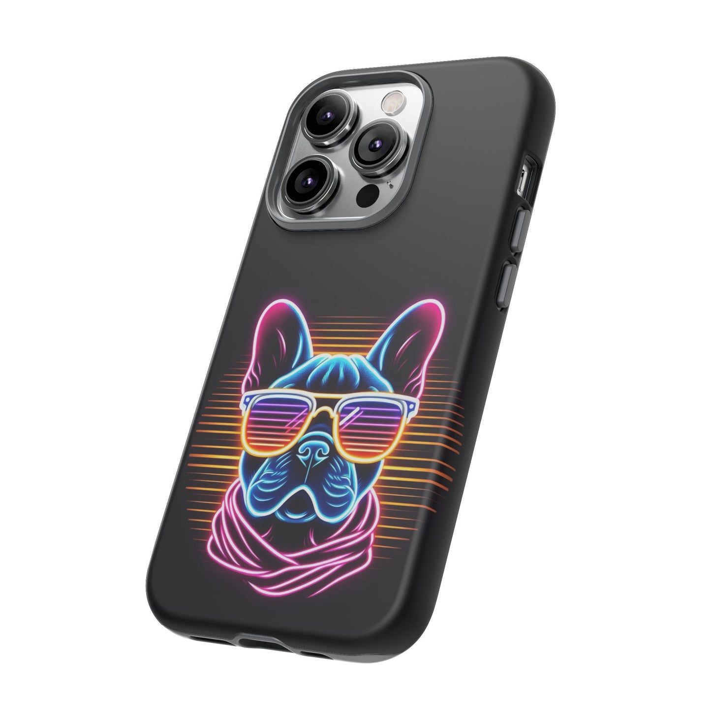 Neon French Bulldog Phone Case