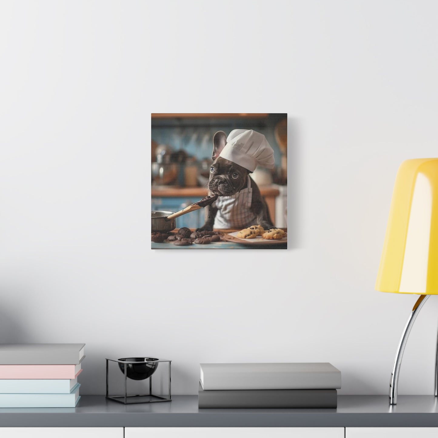 French Bulldog Kitchen Canvas