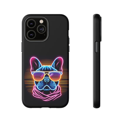 Neon French Bulldog Phone Case