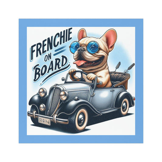 Frenchie Bulldog Car Magnet