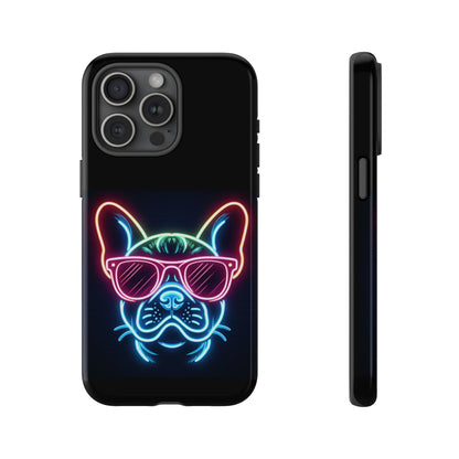 Neon French Bulldog Phone Case