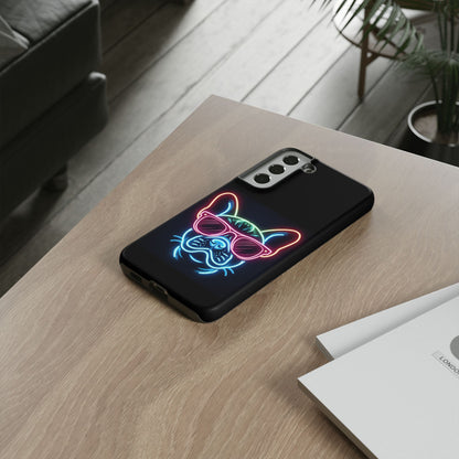 Neon French Bulldog Phone Case
