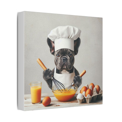 French Bulldog Kitchen Canvas