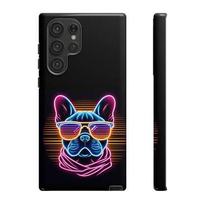 Neon French Bulldog Phone Case