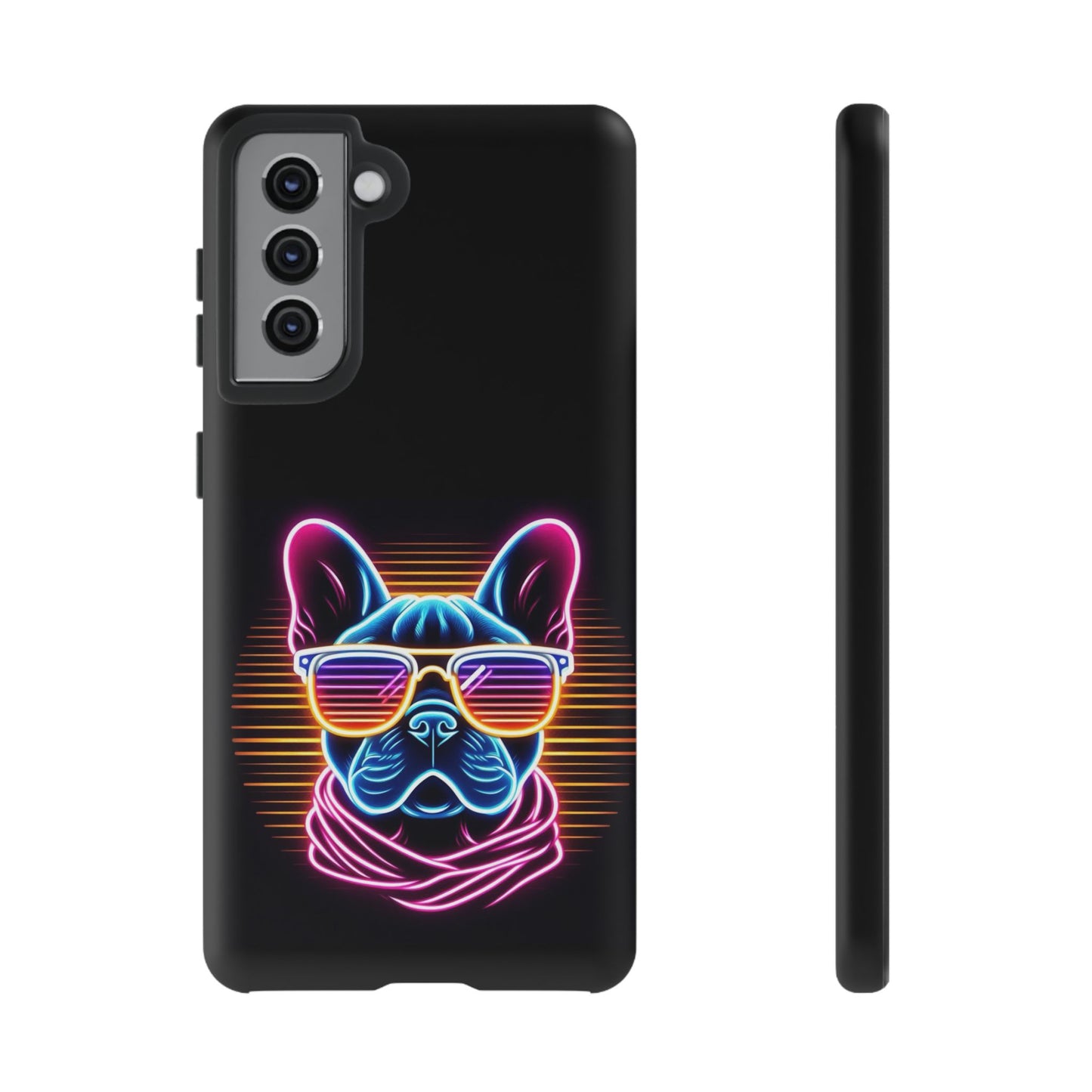 Neon French Bulldog Phone Case