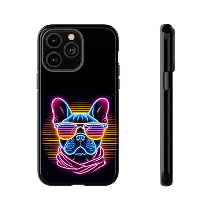 Neon French Bulldog Phone Case