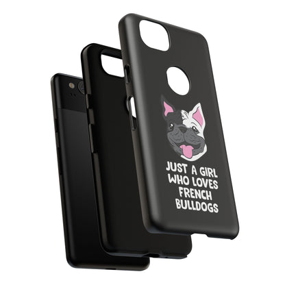 I Love My French Bulldog Phone Case