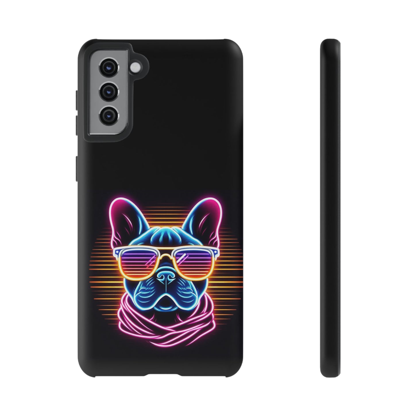 Neon French Bulldog Phone Case