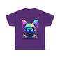 Womens neon French Bulldog T-shirt
