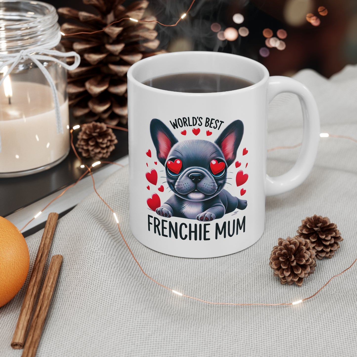 World's Best Frenchie Mum Mug
