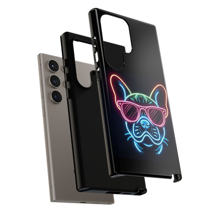 Neon French Bulldog Phone Case