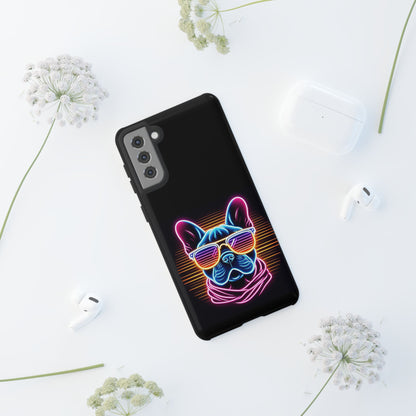 Neon French Bulldog Phone Case