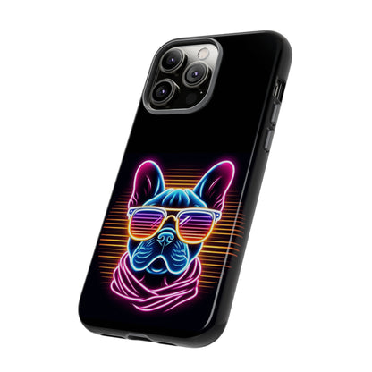 Neon French Bulldog Phone Case