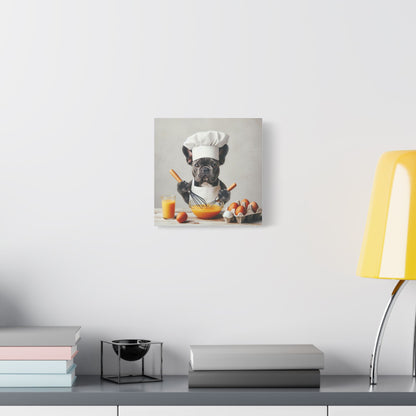 French Bulldog Kitchen Canvas