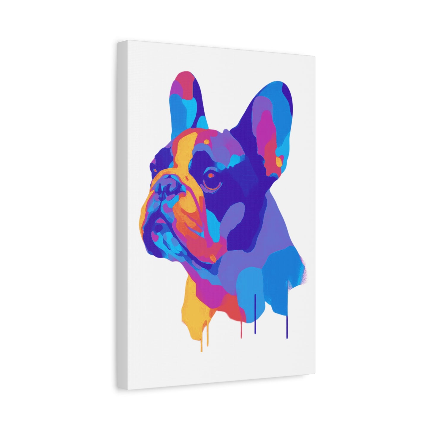Artistic French Bulldog Canvas