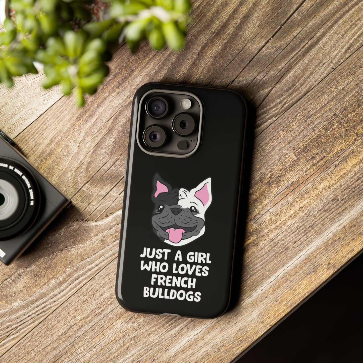 I Love My French Bulldog Phone Case