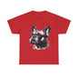 Mens colourful French Bulldog artistic T-shirt