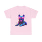 Womens neon French Bulldog T-shirt