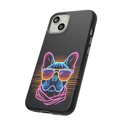 Neon French Bulldog Phone Case