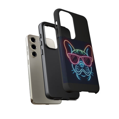 Neon French Bulldog Phone Case
