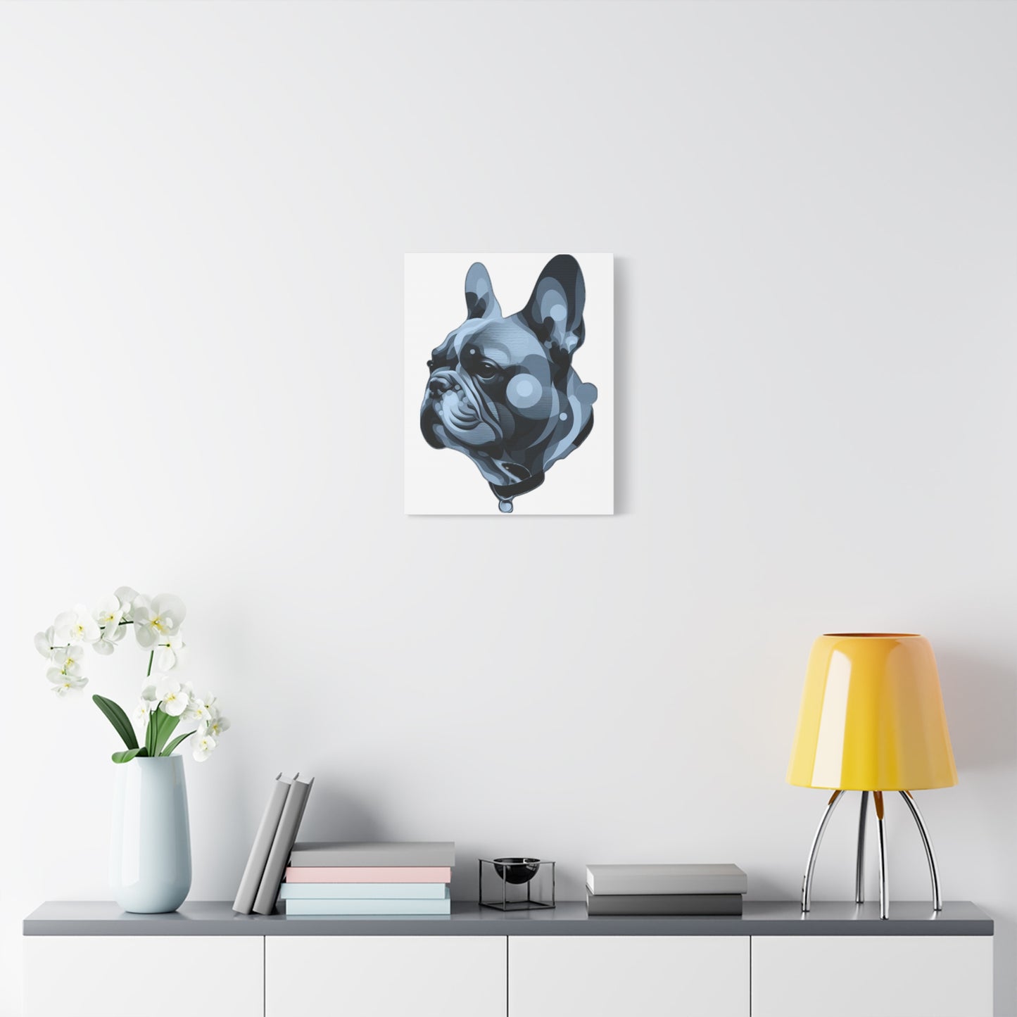 Artistic French Bulldog Canvas
