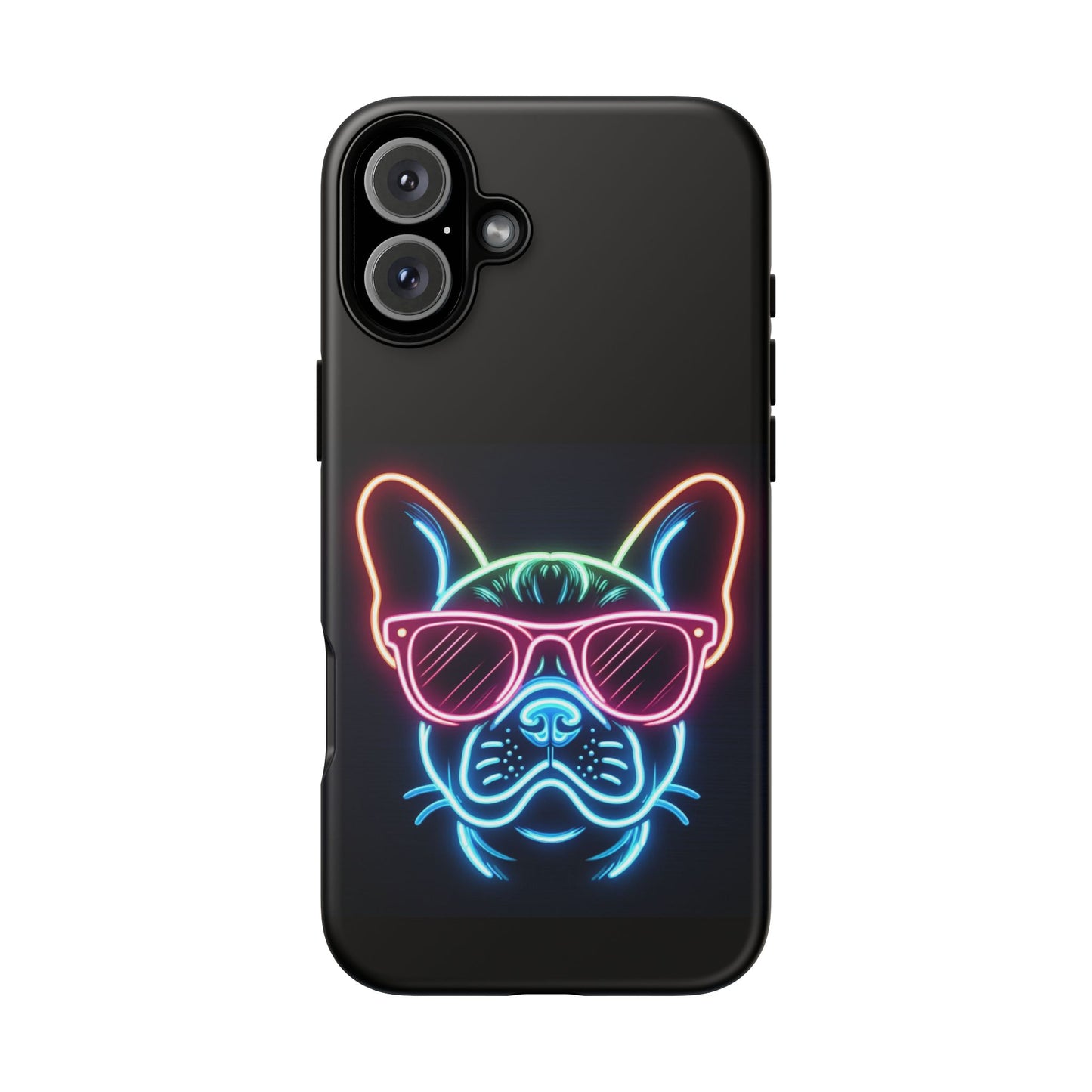 Neon French Bulldog Phone Case