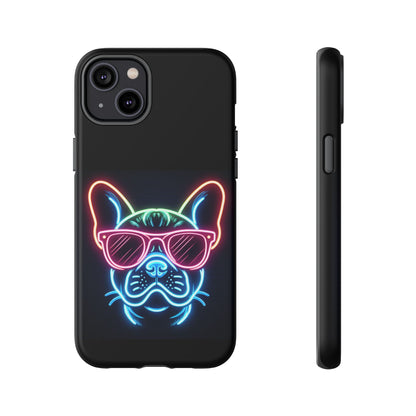 Neon French Bulldog Phone Case