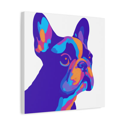 Artistic French Bulldog Canvas