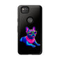 Neon French Bulldog phone case