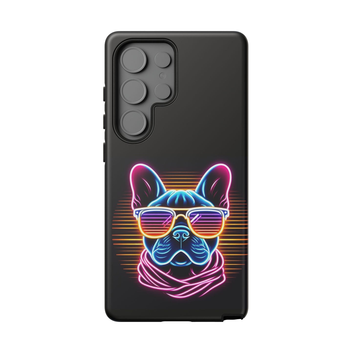 Neon French Bulldog Phone Case