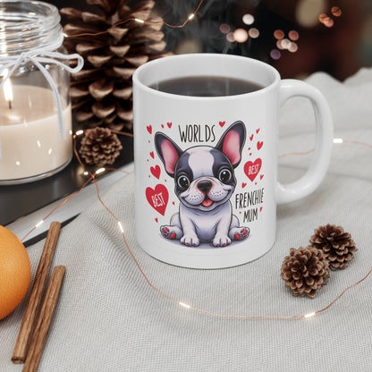World's Best Frenchie Mum Mug