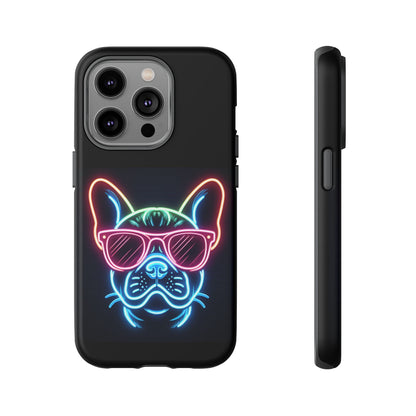 Neon French Bulldog Phone Case