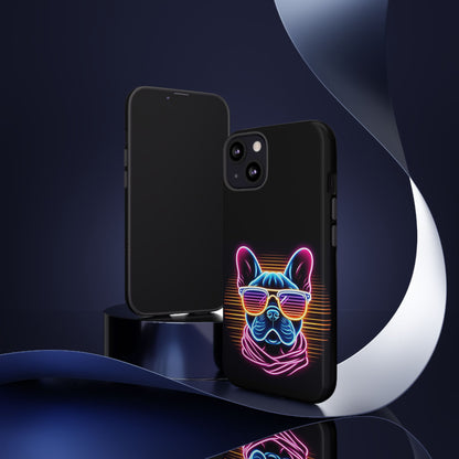 Neon French Bulldog Phone Case